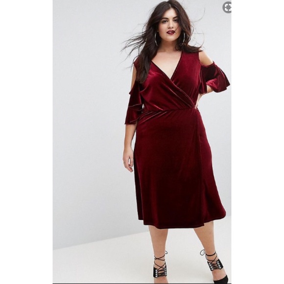 Red Velvet Dress Sexy